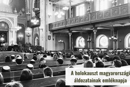 A holokauszt magyarországi áldozatainak emléknapján a pécsi Zsinagógában emlékeztek a Cserepka Iskola diákjai