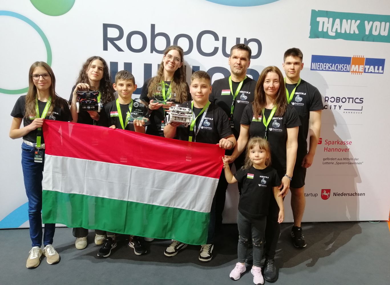 Két csapatunk is második lett a robotika Európa-bajnokságon 
