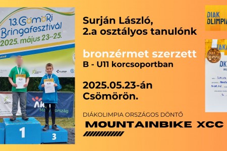 Surján László a Diákolimpia országos döntőjében