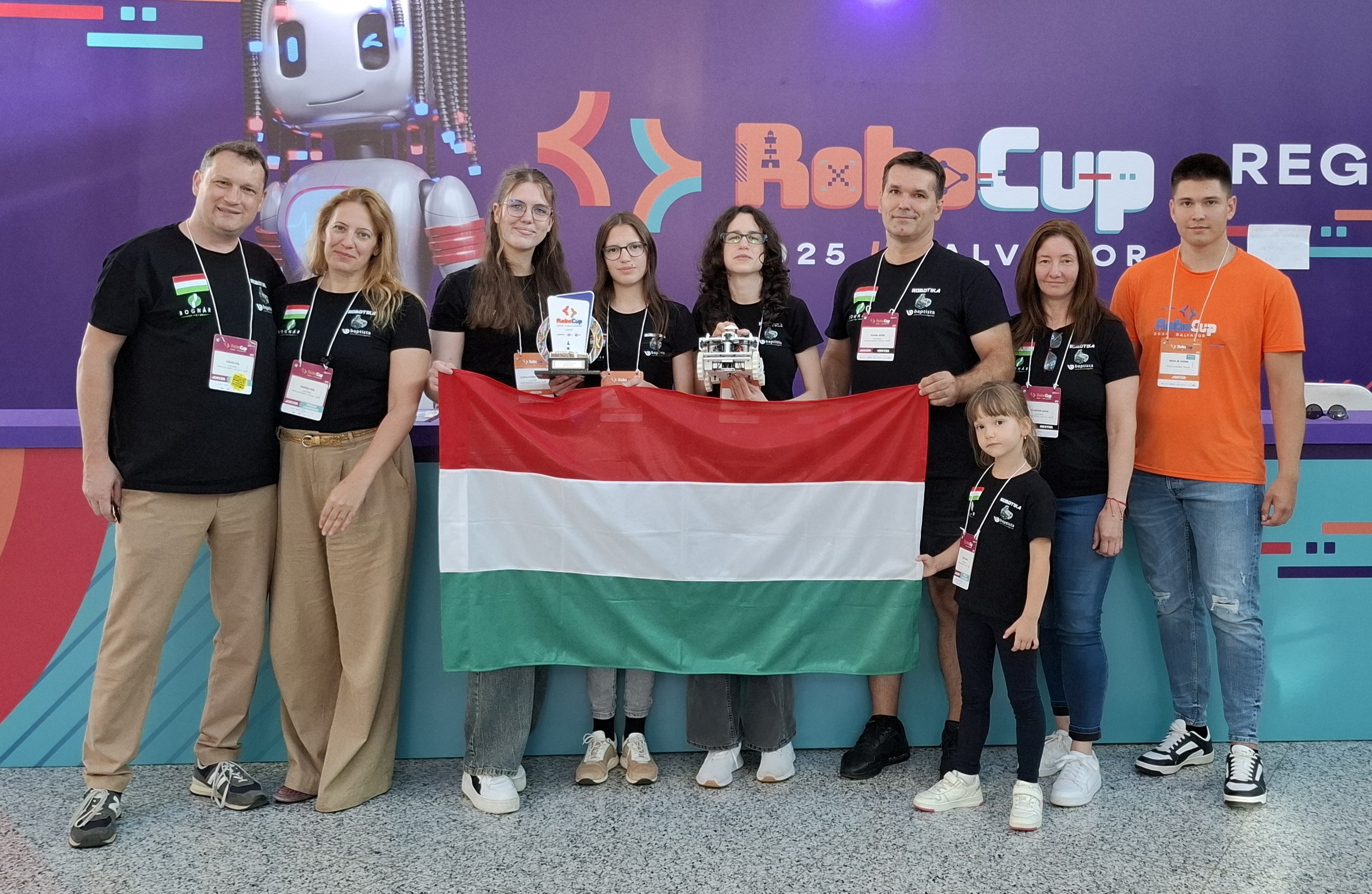 Világbajnoki második lett a baptista robotikás csapat!