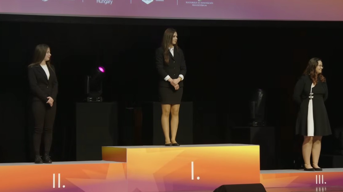 Az ország legjobb pincér tanulója Lónyays diák 